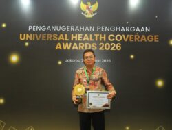 397 Pemerintah Kabupaten/Kota Terima Penghargaan UHC, Bangka Barat Salah Satunya 