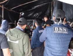 Razia di Kawasan Tambang Sarang Ikan Lubuk Besar, Empat Orang Positif Narkoba