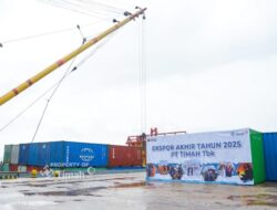 Jelang Tutup Tahun 2025, PT TIMAH Tbk Gelar Penandatangan Balok dan Ekspor Akhir Tahun