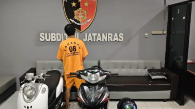 Polda Babel Tangkap Pencuri Motor Milik Pabrik Es di Pangkalpinang, Pelaku Ternyata Mantan Karyawan Korban
