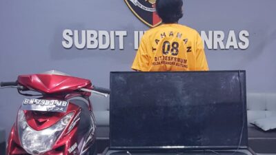Pinjam Motor Pamannya, Pria di Pangkalpinang Malah Gadai Kendaraan hingga Ditangkap Jatanras Polda Babel