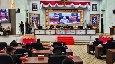 DPRD Babel Gelar Paripurna, Sampaikan Hasil Reses dan Bahas Perubahan Pansus Raperda Pertambangan