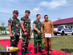 Sinergi TNI–Pemda Diperkuat, TMMD Hadir Bangun Kepulauan Lepar