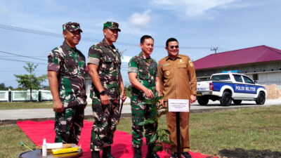 Sinergi TNI–Pemda Diperkuat, TMMD Hadir Bangun Kepulauan Lepar