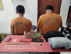 Terjerat Kasus Narkotika, Dua Remaja di Mentok Diringkus Polisi