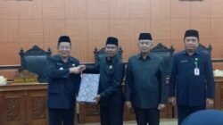 DPRD Bangka Tengah Gelar Rapat Paripurna Penyampaian 3 Raperda