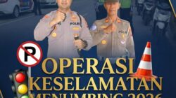 Polres Bangka Barat Gelar Operasi Keselamatan Menumbing 2026, Kapolres Imbau Warga Tertib Berlalu Lintas