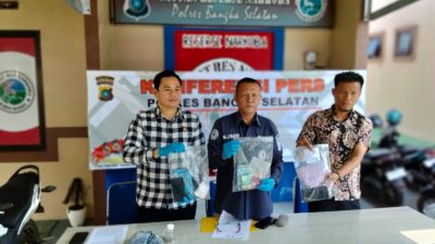 Satresnarkoba Polres Basel Ringkus 2 Pengedar di Pulau Besar, Sabu 5,90 Gram Berhasil Diamankan