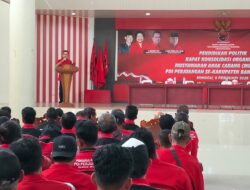 Hadir di Musancab dan Pendidikan Politik PDIP Basel, Rudianto Tjen Minta Pengurus Aktif Turun ke Rakyat 