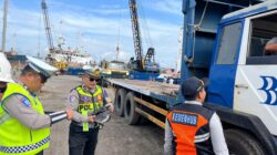 Jelang Operasi Ketupat 2026, Ditlantas Polda Babel Ramp Check Kendaraan di Pelabuhan Pangkalbalam