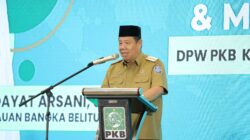 Hadiri Pengukuhan DPW PKB Babel 2026–2031, Gubernur Babel Hidayat Arsani Dorong Sinergi Pembangunan dan Politik Santun