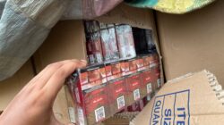 Satreskrim Polres Belitung Sita 1,9 Juta Batang Rokok Ilegal dari Truk Tanpa Identitas