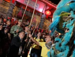 Semangat Tongin Fangin Jit Jong, Gubernur Babel Hidayat Arsani Bersama Forkopimda Pastikan Perayaan Imlek Aman dan Meriah