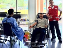Peduli Kemanusiaan, PT TIMAH Tbk Kolaborasi dengan PMI Bangka Barat Gelar Donor Darah