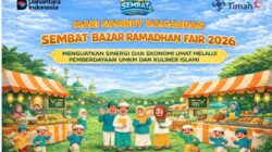 Pasarkan Produk UMKM di Bulan Ramadhan, PT TIMAH Tbk Bersama Sembat Hadirkan Bazar Ramadhan Fair di Kawasan Bukit Baru Pangkalpinang