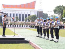 Tegakkan Disiplin Internal, Polda Babel PTDH Enam Personel, Kapolda : Jadi Pembelajaran bagi Seluruh Anggota