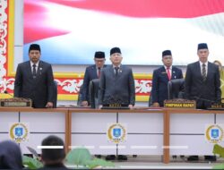 Pemprov Babel Tegaskan Komitmen Integritas Lembaga pada Paripurna Pelantikan PAW DPRD