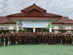 Kejari Bangka Tengah Canangkan Pembangunan Zona Integritas Menuju WBK-WBBM