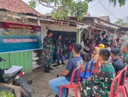 Program Nonfisik TMMD ke-127 Sentuh Kesehatan Warga Desa Penutuk