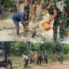 Hunian Direhab, Akses Jalan Penghubung Desa Dibersihkan, Dampak Nyata TMMD ke-127 di Desa Penutuk