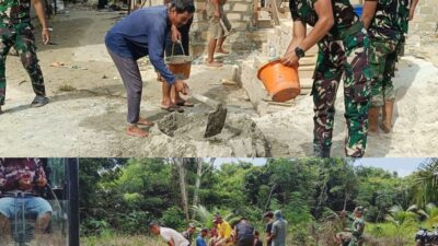 Hunian Direhab, Akses Jalan Penghubung Desa Dibersihkan, Dampak Nyata TMMD ke-127 di Desa Penutuk