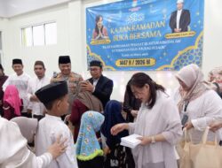 Ramadan Penuh Kepedulian, RSUD Junjung Besaoh Santuni Puluhan Anak Yatim