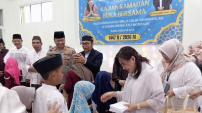 Ramadan Penuh Kepedulian, RSUD Junjung Besaoh Santuni Puluhan Anak Yatim
