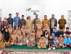 Hangatnya Silaturahmi, Kebersamaan PT Timah dan Anak Panti Al Khoiriyah dalam Buka Puasa Bersama