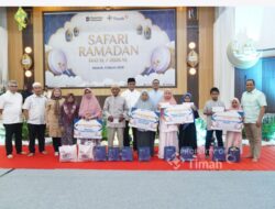 PT TIMAH Berbagi Kebahagiaan Ramadan, Santuni 150 Anak Yatim Piatu di Bangka Barat